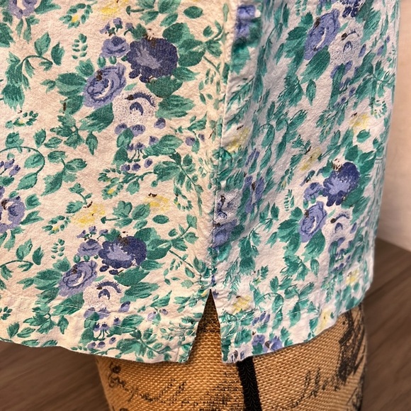 1990’S FLORAL CROP TOP MEDIUM - Picture 5 of 13